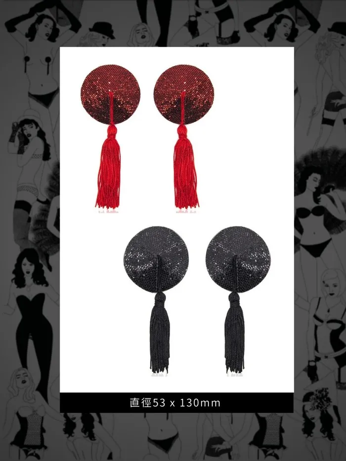 TB Nipple Pasties Tassels Nipple Clitoral Toys