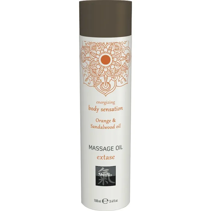 Couples Shiatsu Shiatsu Massage Oil Extase Orange And Sandalwood Oil 100ml
