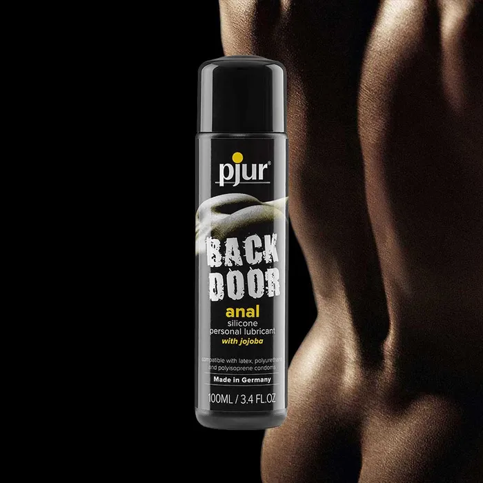 pjur Back Door Relaxing Anal Glide Jojoba and Silicone Personal Lubricant 100ml Pjur Anal