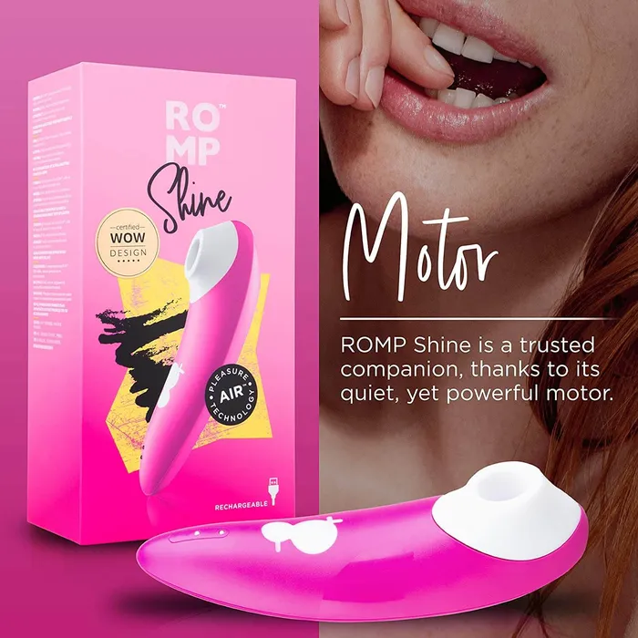 Romp Female Sex Toys Romp Shine Clitoral Stimulator Fuchsia