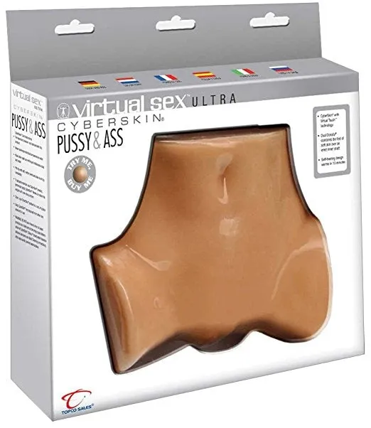 Wholesale Solutions Ltd Male Sex Toys Cyberskin Ultra Pussy Ass