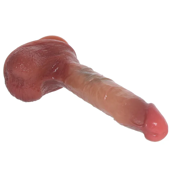 Blush Renaissance DaVinci 8 Inch Sliding Foreskin Dildo in Tan Dildos