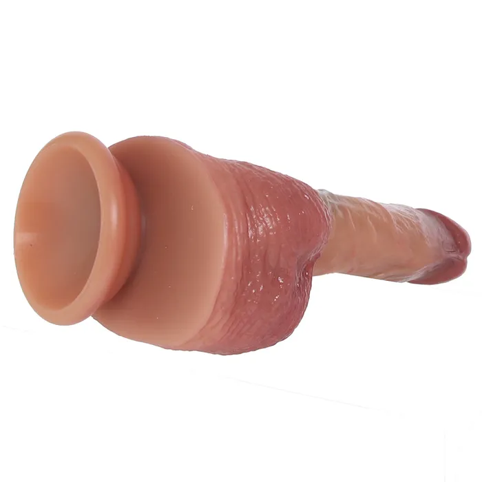 Blush Renaissance DaVinci 8 Inch Sliding Foreskin Dildo in Tan Dildos