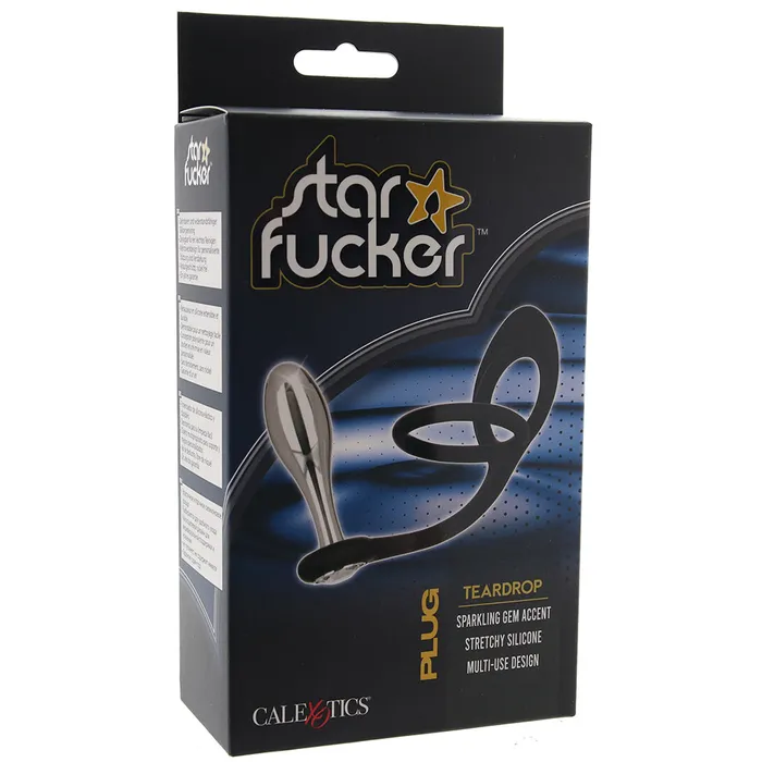 CalExotics Star Fker Erection Enhancer and Teardrop Plug Anal CalExotics Star Fker Erection Enhancer and Teardrop Plug Anal
