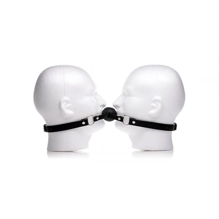 Dark Forge Couples Mouth to Mouth Ball Gag