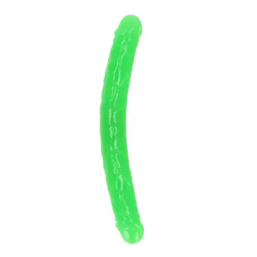 Dildos SHOTS AMERICA RealRock Glow in the Dark Double Dong 15 in DualEnded Dildo Neon Green Dildos SHOTS AMERICA RealRock Glow in the Dark Double Dong 15 in DualEnded Dildo Neon Green
