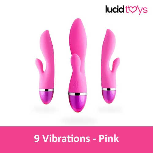 Neojoy Female Sex Toys Neojoy Rabbit Vibrator Silicone USB Rechargeable 9Speed Functions