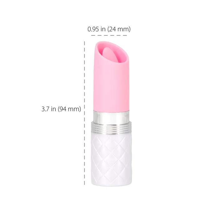 Vibrators Pillow Talk Pillow Talk Lusty Luxurious Flickering Massager Pink