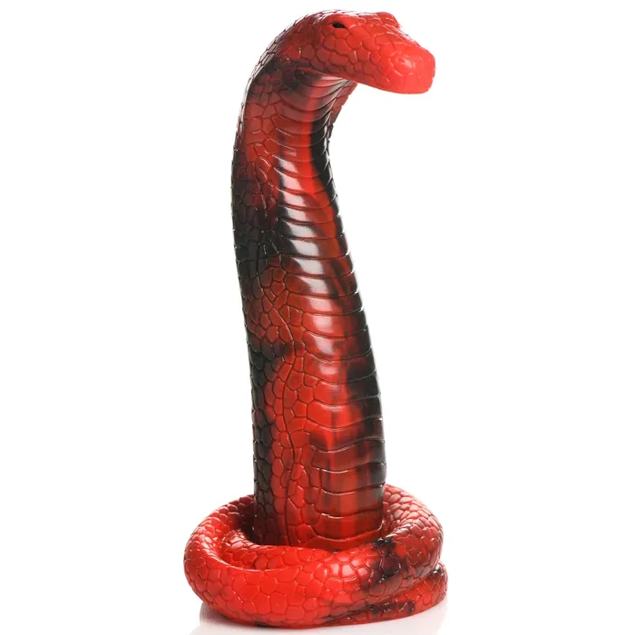 King Cobra King Cobra Silicone Dildo Red XR Brands Creature Cocks Dildos