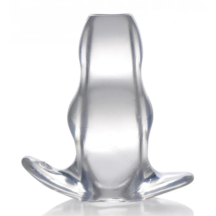 Male Sex Toys Master Series Clear View Hollow Anal Plug