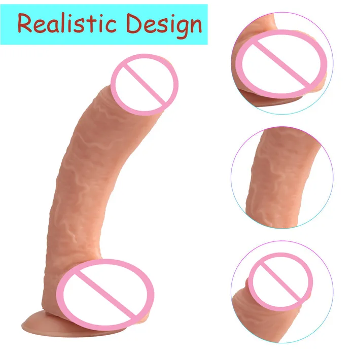 106 Inch Curved Huge Realistic GSpot Dildo Vaginal Anal Play YOSPOSS Anal