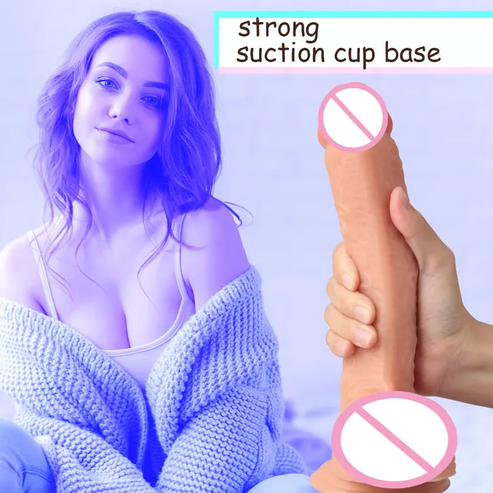 106 Inch Curved Huge Realistic GSpot Dildo Vaginal Anal Play YOSPOSS Anal