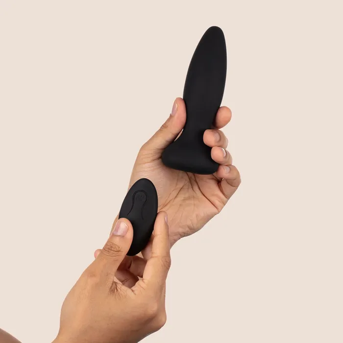 APlay Rimmer Experienced rechargeable silicone anal plug with remote Doc Johnson Enterprises Male Sex Toys APlay Rimmer Experienced rechargeable silicone anal plug with remote Doc Johnson Enterprises Male Sex Toys