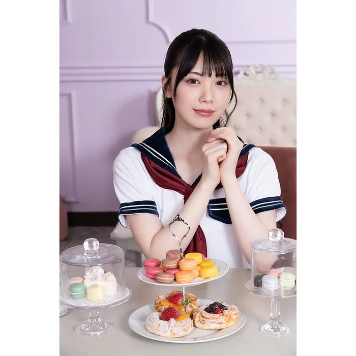 AT Vibrators AandT Fluffy and Cute Sailor Uniform Costume White