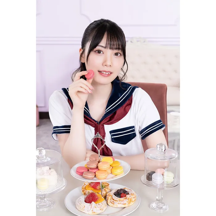 AT Vibrators AandT Fluffy and Cute Sailor Uniform Costume White