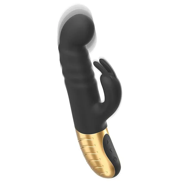 Dorcel G Stormer Thrusting G Spot Rabbit Vibrator BlackGold Dorcel Vibrators Dorcel G Stormer Thrusting G Spot Rabbit Vibrator BlackGold Dorcel Vibrators