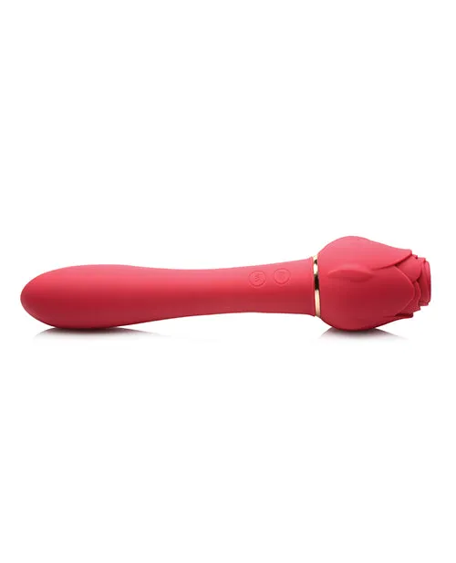 NO ETA Inmi Bloomgasm Sweet Heart Rose 5X Suction 10X Vibrator Red Xr LLC Vibrators