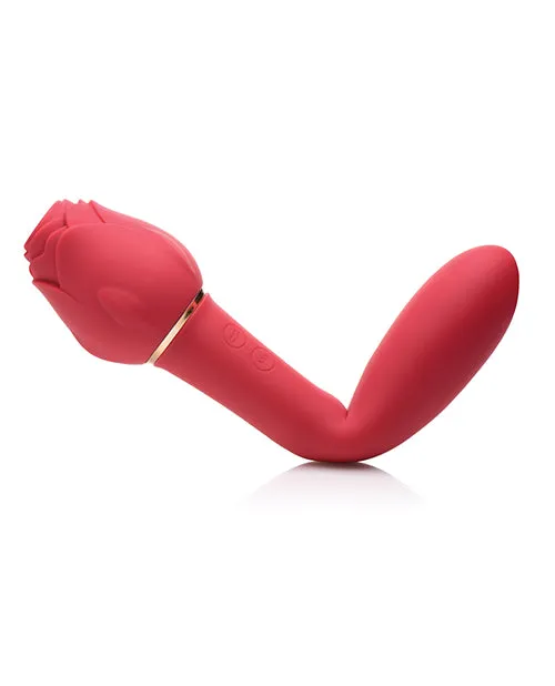 NO ETA Inmi Bloomgasm Sweet Heart Rose 5X Suction 10X Vibrator Red Xr LLC Vibrators