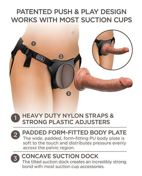 Pipedream Products Female Sex Toys King Cock Elite Comfy Silicone Body Dock Kit Pipedream Products Female Sex Toys King Cock Elite Comfy Silicone Body Dock Kit