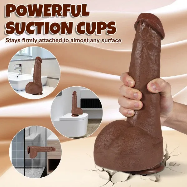 propinkup Steve Realistic BBC Dildo 11 Thick Dildos with Suction Cup Adult Sex Toy US Stock Available Only Female Sex Toys