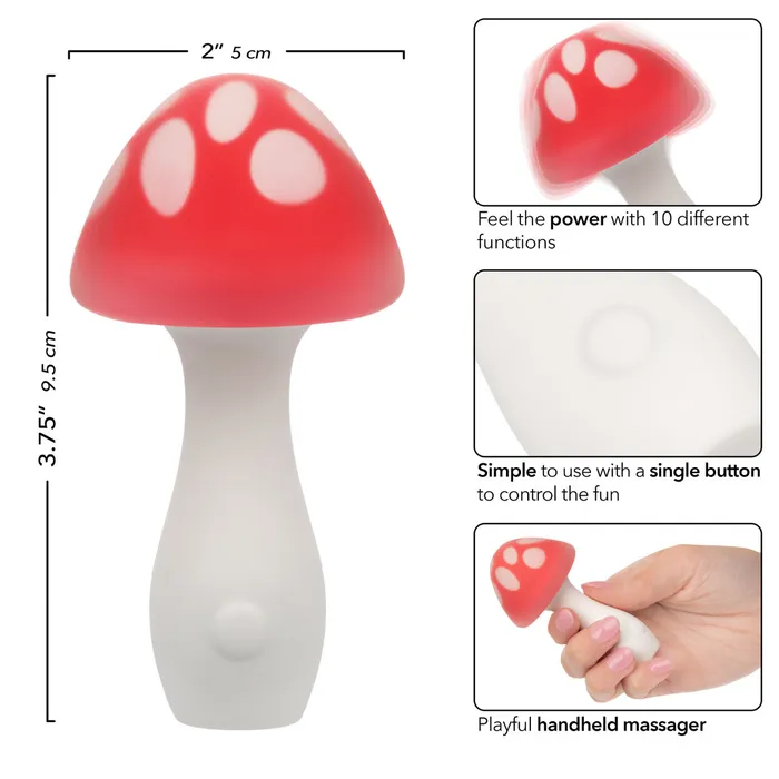 NAUGHTY BITS MUFF SHROOM CALIFORNIA EXOTIC NOVELTIES Vibrators