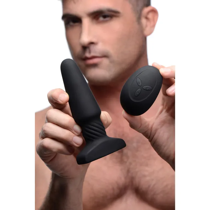 Rimmers Slim R Smooth Rimming Plug with Remote Rimmers Male Sex Toys