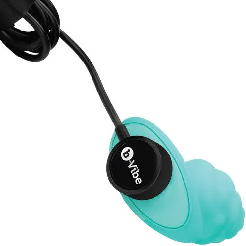 bVibe Bump Rechargeable Vibrating Silicone Textured Anal Plug Mint COTR Inc Male Sex Toys