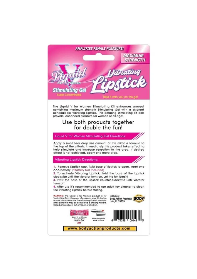 Couples Liquid V Liquid V Lipstick Kit Couples Liquid V Liquid V Lipstick Kit