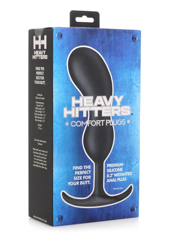 Heavy Hitters Comfort Plugs Silicone Anal Plug HEAVY HITTERS Male Sex Toys