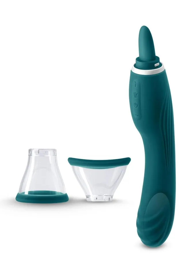 Inya Female Sex Toys Inya Triple Delight Rechargeable Silicone Vibrator