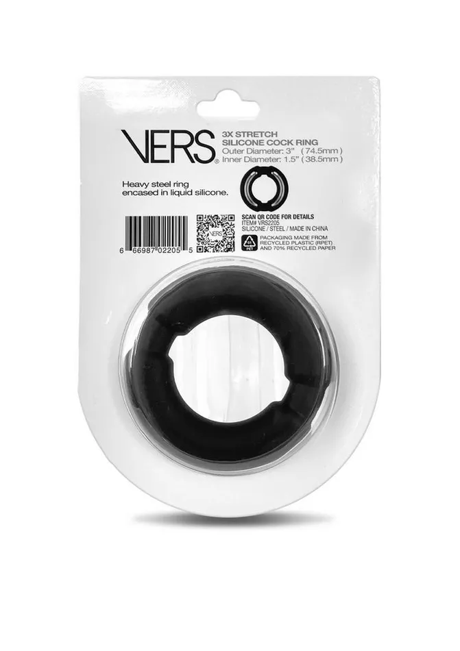 Male Sex Toys VERS Vers Steel Weighted Cock Ring