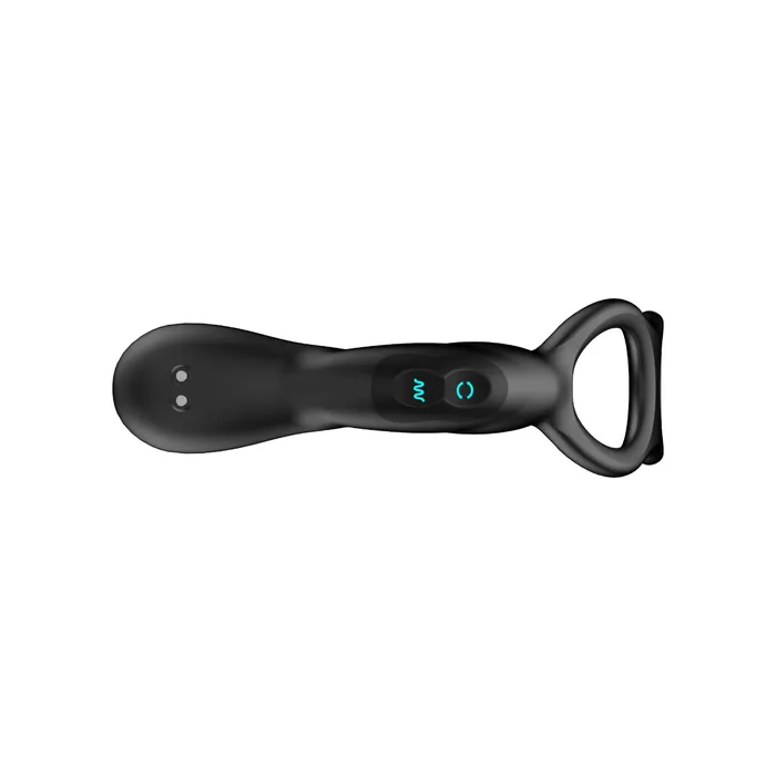 Nexus Revo Embrace Rotating Remote Control Prostate Massager With Cock Ball Rings Black Nexus Male Sex Toys