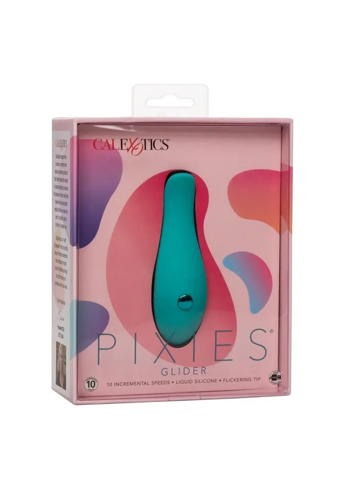 Pixies Female Sex Toys Pixies Glider Rechargeable Silicone Finger Vibrator