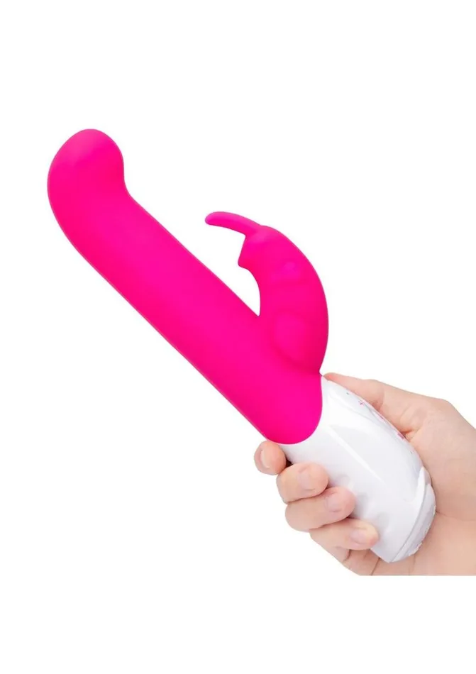 Rabbit Essentials Silicone Rechargeable Come Hither GSpot Rabbit Rabbit Essentials Female Sex Toys