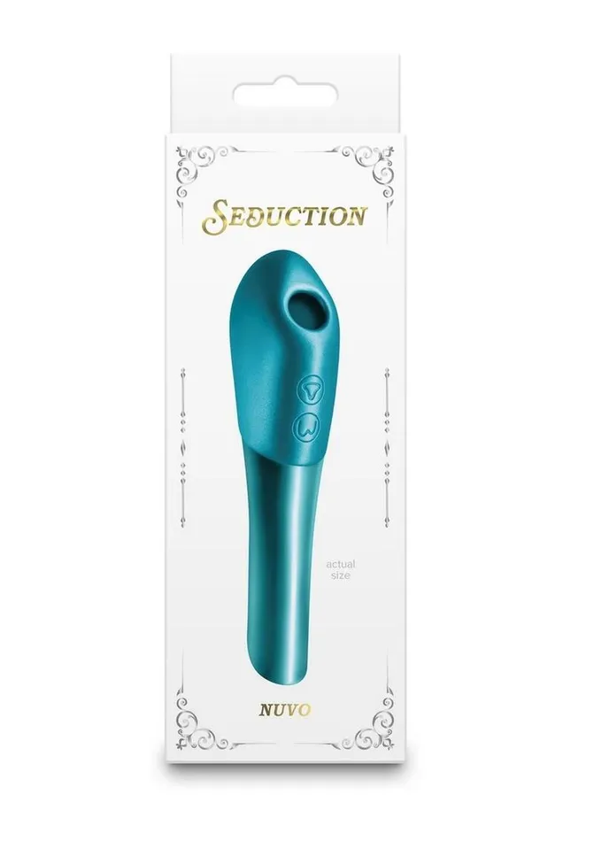 Seduction Nuvo Rechargeable Silicone Air Pulse Clitoral Stimulator Seduction Female Sex Toys