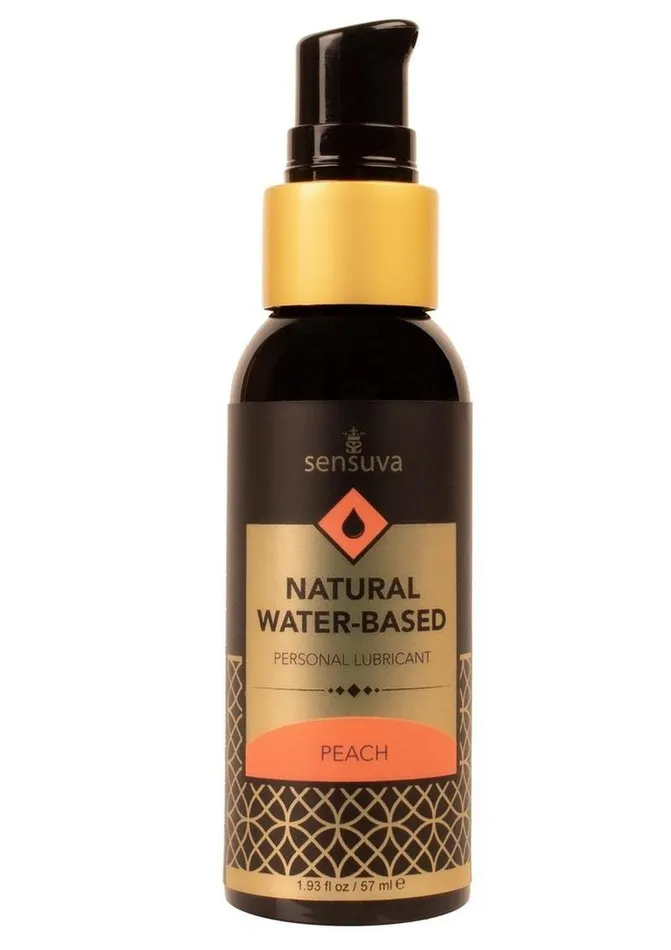 Sensuva Lubricants Sexual Health Wellbeing Sensuva Natural Water Based Peach Flavored Lubricant