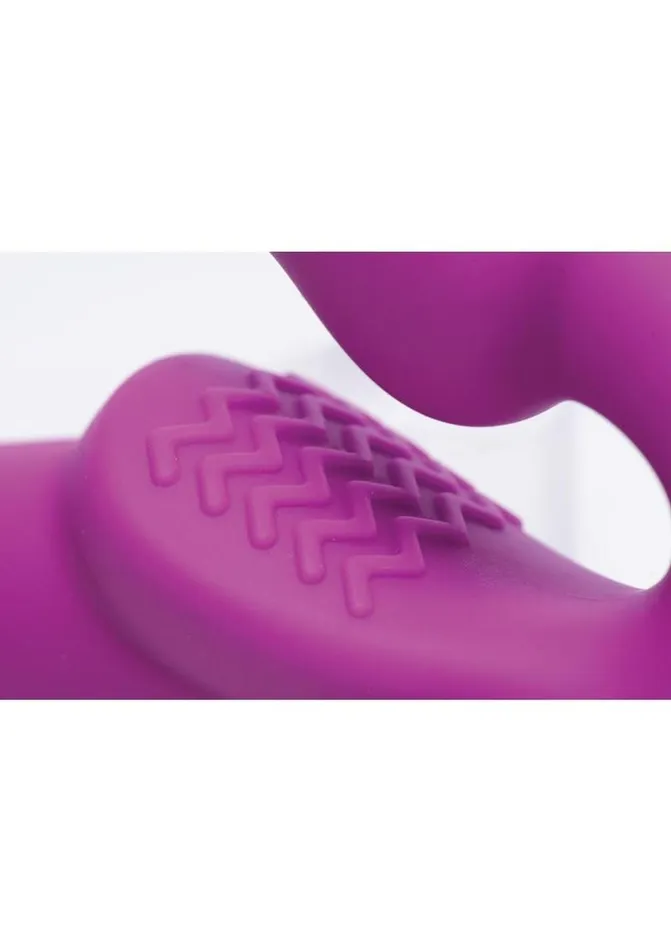 STRAP U Female Sex Toys Strap U Evoke Vibrating Silicone Strapless StrapOn