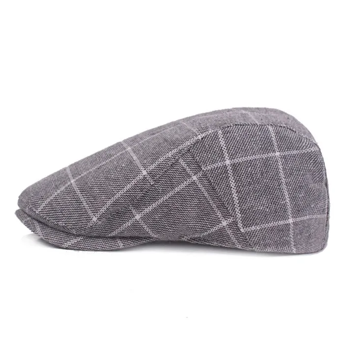 Vibrators mysite Schneider Plaid Cotton Flat Cap