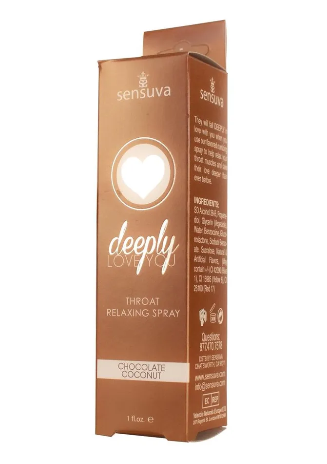 Deeply Love You Vibrators Deeply Love You Throat Relaxing Spray Chocolate Coconut Deeply Love You Vibrators Deeply Love You Throat Relaxing Spray Chocolate Coconut