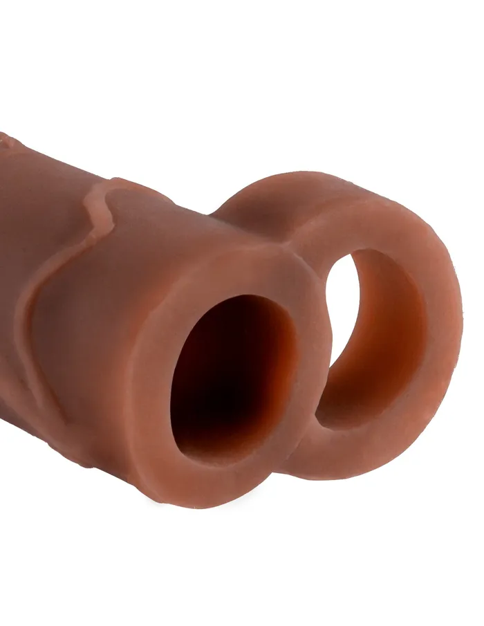 Fantasy XTensions Perfect 2Inch Extension With Ball Strap Brown Pipedream Male Sex Toys Fantasy XTensions Perfect 2Inch Extension With Ball Strap Brown Pipedream Male Sex Toys