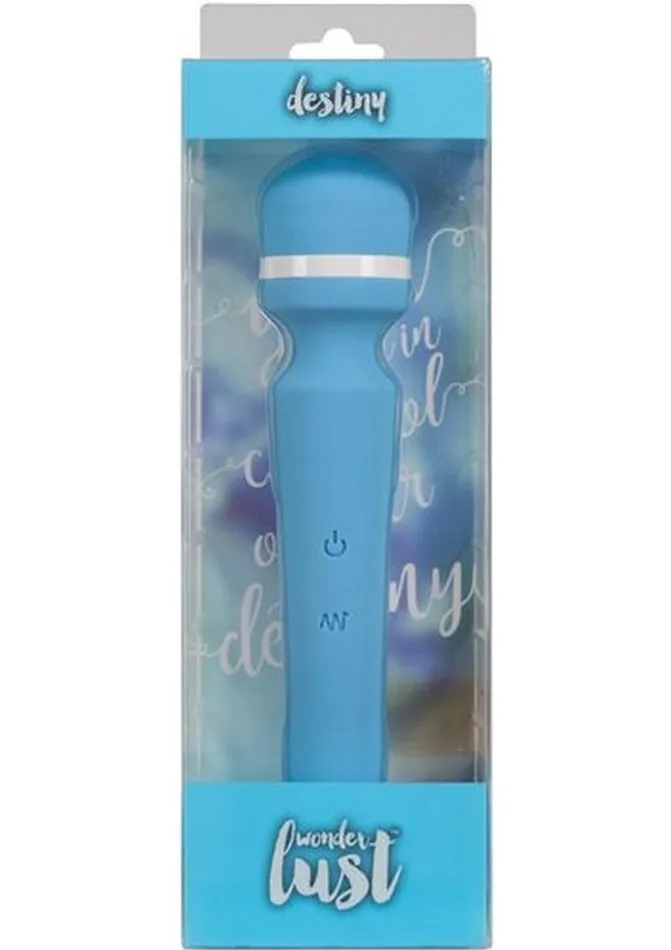 Female Sex Toys Wonderlust Wonderlust Destiny Silicone Rechargeable Wand Massager