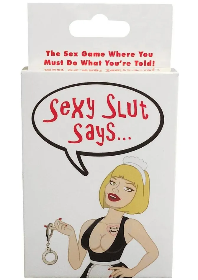 Games Kheper Games Sexy Slut Says Card Game