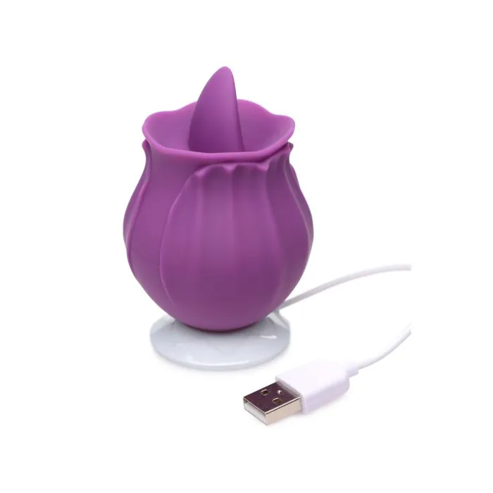 Inmi Vibrators Bloomgasm Wild Violet 10X Licking