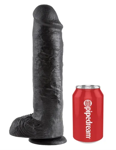 King Cock 11 Inch With Balls Black Pipedream Dildos King Cock 11 Inch With Balls Black Pipedream Dildos