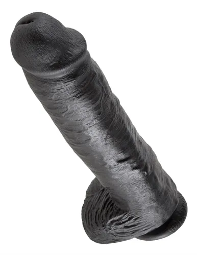 King Cock 11 Inch With Balls Black Pipedream Dildos King Cock 11 Inch With Balls Black Pipedream Dildos