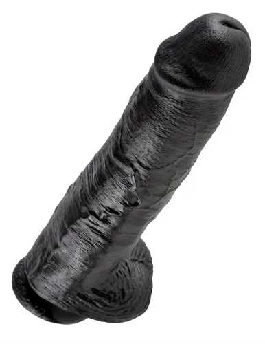 King Cock 11 Inch With Balls Black Pipedream Dildos King Cock 11 Inch With Balls Black Pipedream Dildos