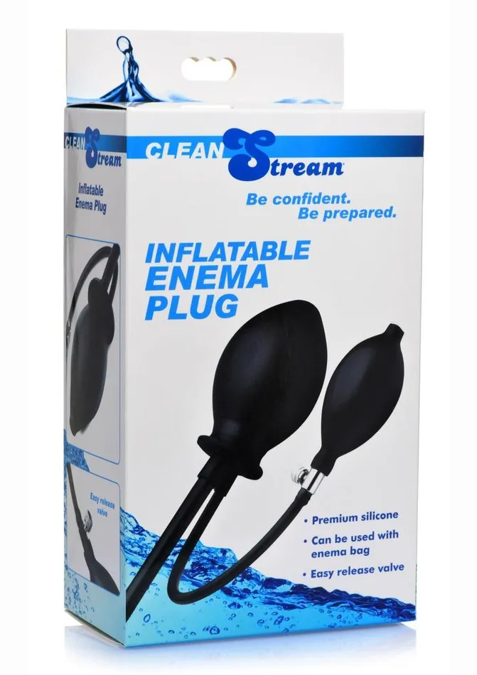 Male Sex Toys Cleanstream Inflatable Enema Plug Cleanstream