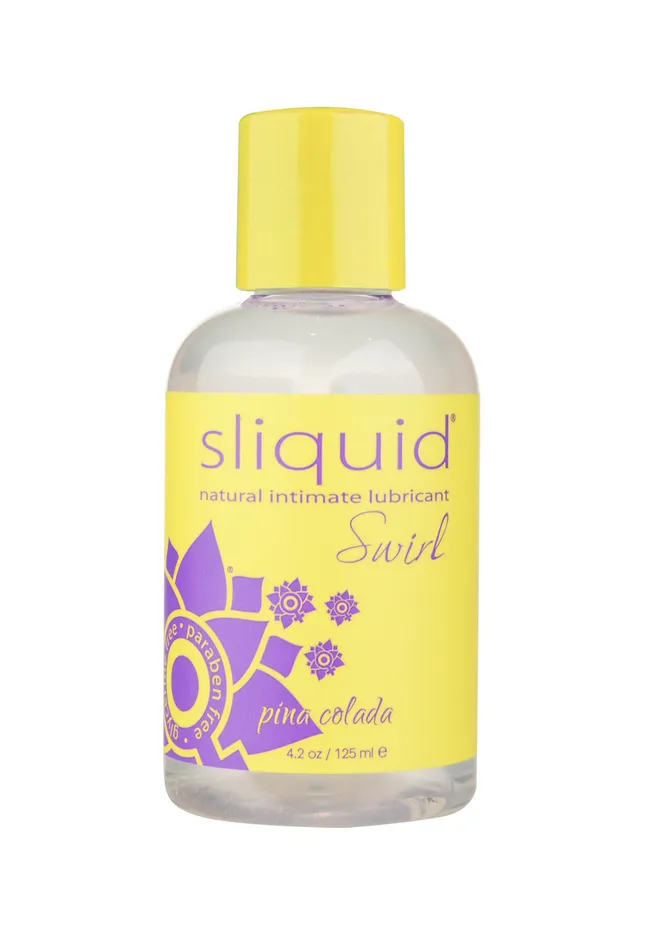 Sliquid Anal Naturals Swirl Pina Colada 42 Fl Oz 124 ml