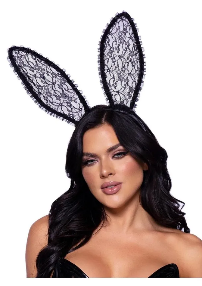 Vibrators Leg Avenue Leg Avenue Ruffle Bunny Ears