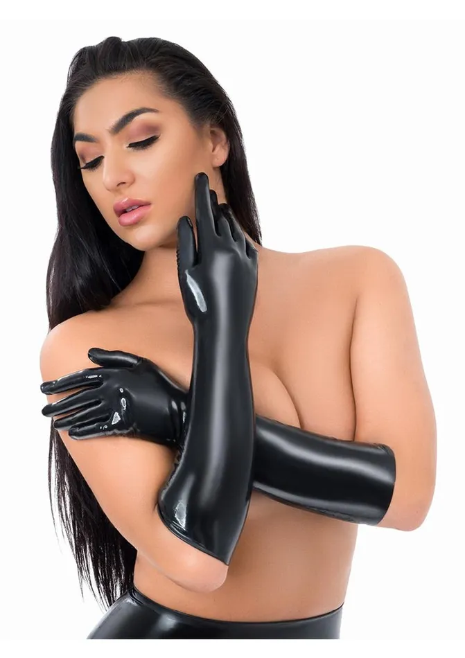 Vibrators Me You Us ME YOU US Latex Full Length Gloves